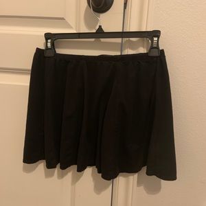 Black suede brandy Melville black skirt